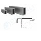 Alüminyum Kutu Profil 29mm x   69mm Et Kalınlık 2mm